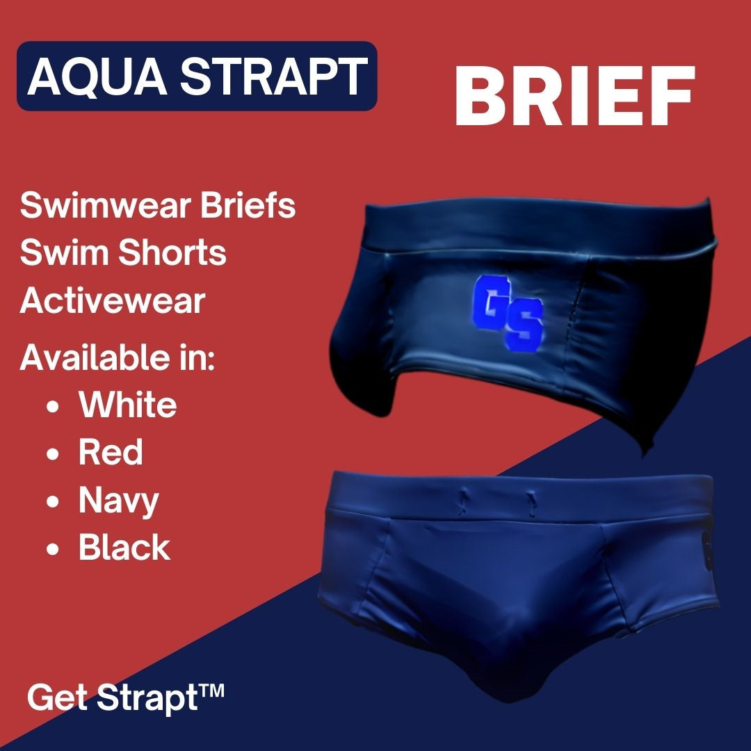 Aqua Strapt Brief